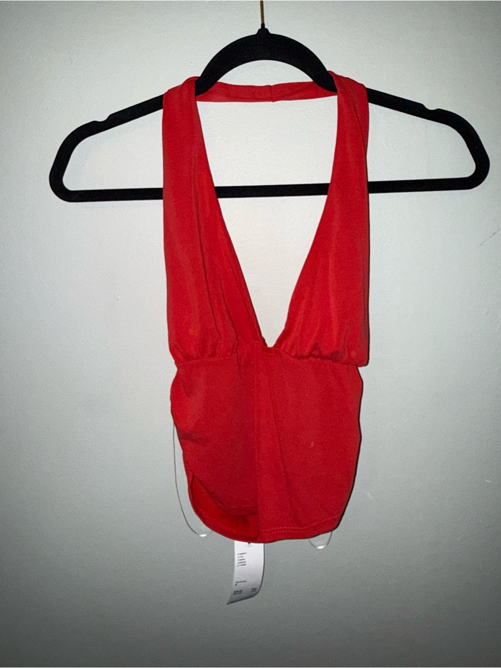 Urban outfitters BNWT red halter top in red size small new with tags